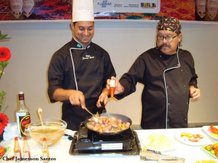 Chef Jamesson Santos e o Chef Túlio Montenegro